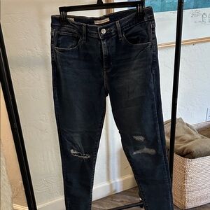 Signature by Levi Strauss Dark Blue Women Skinny Jeans